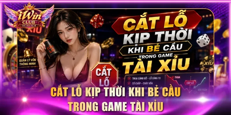 Cắt lỗ kịp thời khi bẻ cầu trong game Tài Xỉu