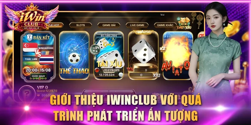 Giới thiệu IWINCLUB với quá trình phát triển ấn tượng